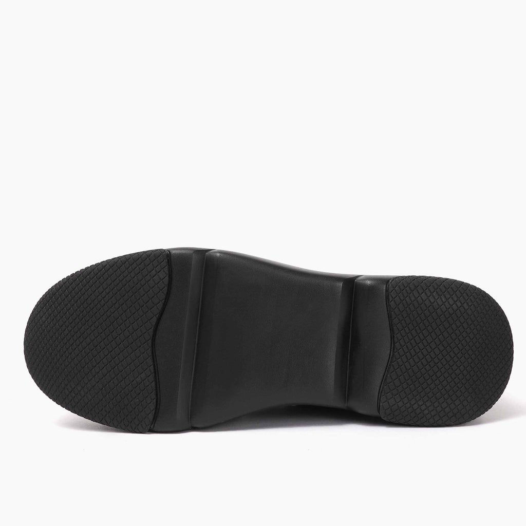 Saint Lavinia Embellished Black Leather Shoes