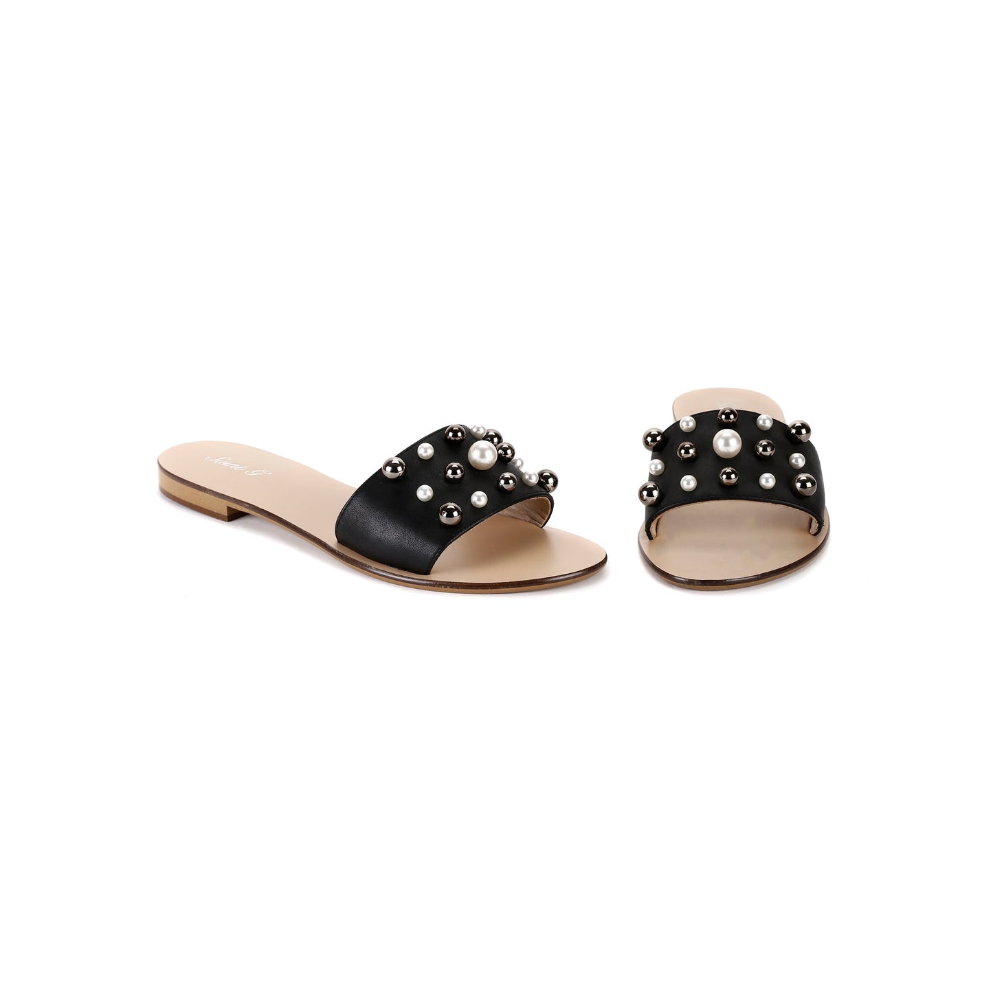 Justine Slides Black - SaintG
