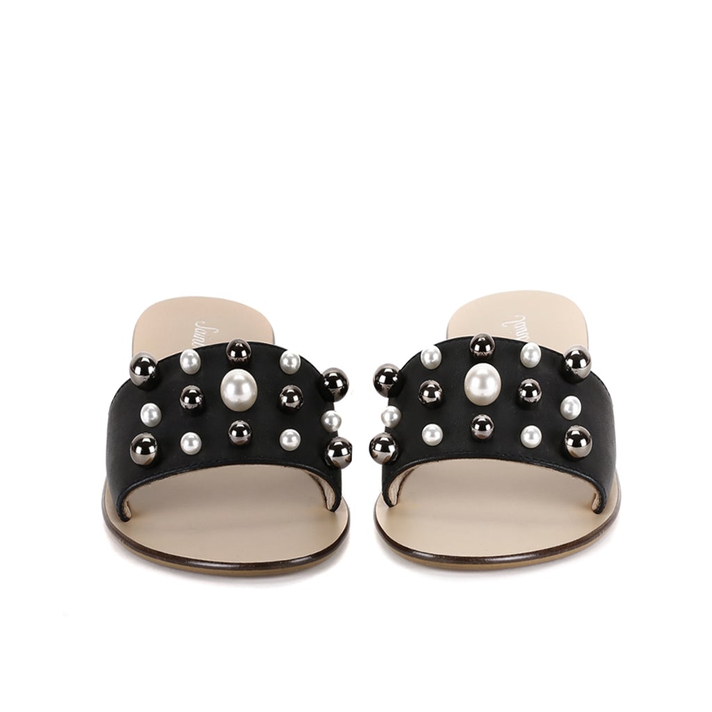 Justine Slides Black - SaintG