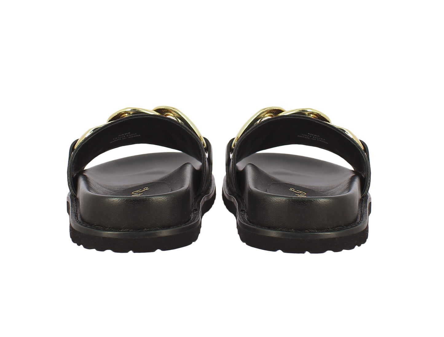 Saint Kiera Black Chain-Link Trim Slides