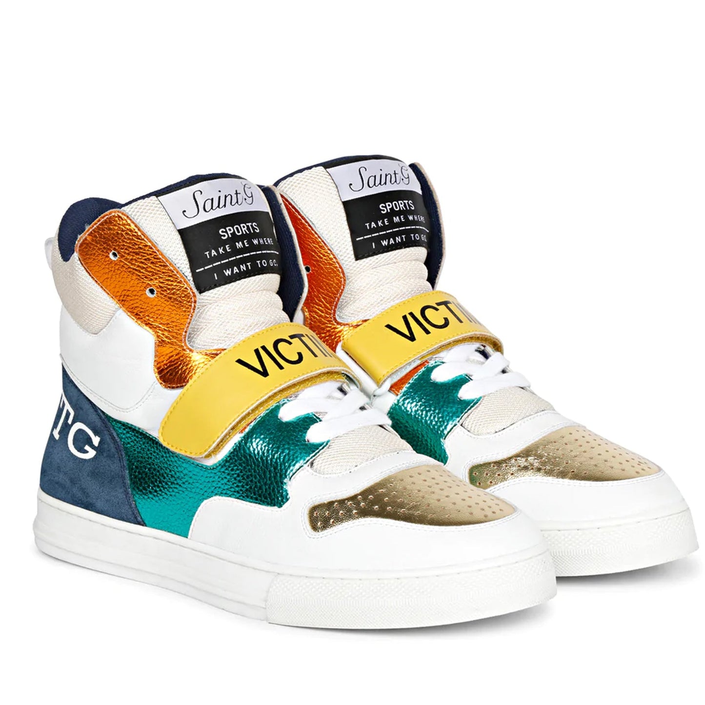Saint Rowan Multi Leather Sneakers