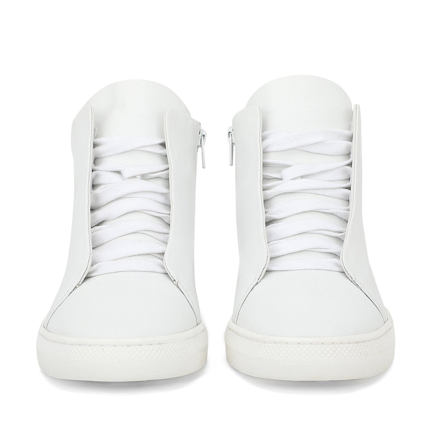 Saint Milo White Leather Handcrafted Sneakers