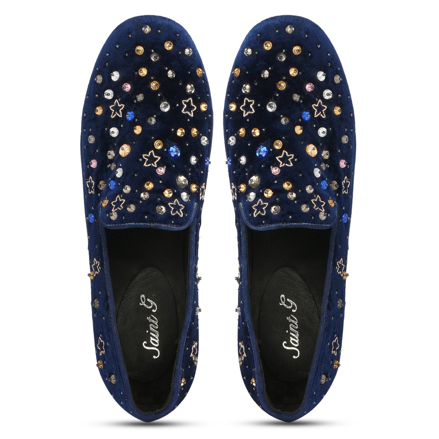 Saint G Hand Embroidered Pump - SaintG