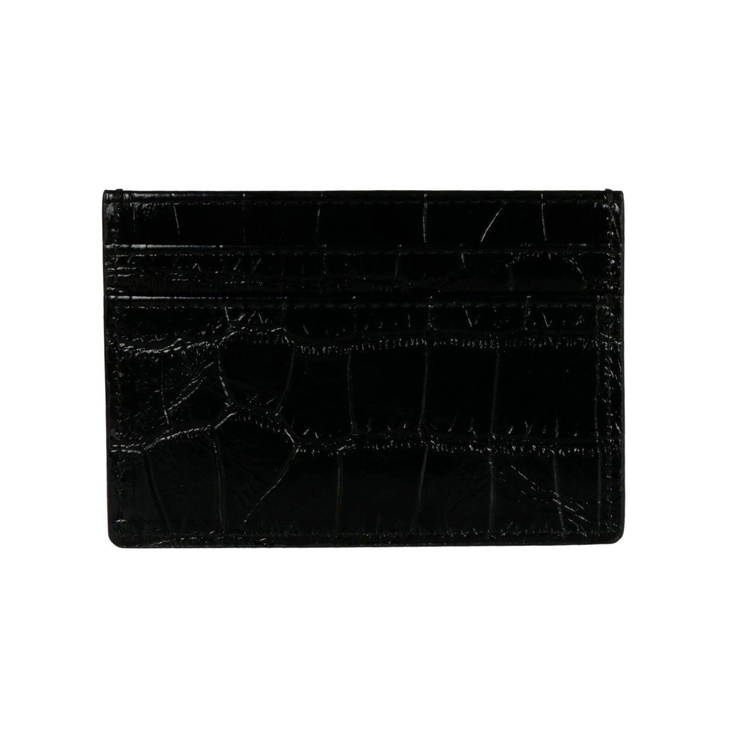 Saint Callisto Black Croco Leather Embossed With Set