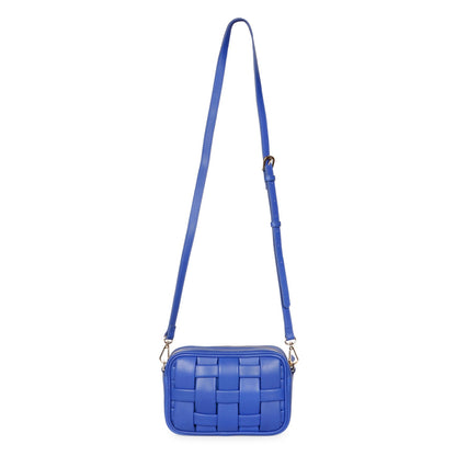 Bennet Blue Leather Cross Body Sling Bags