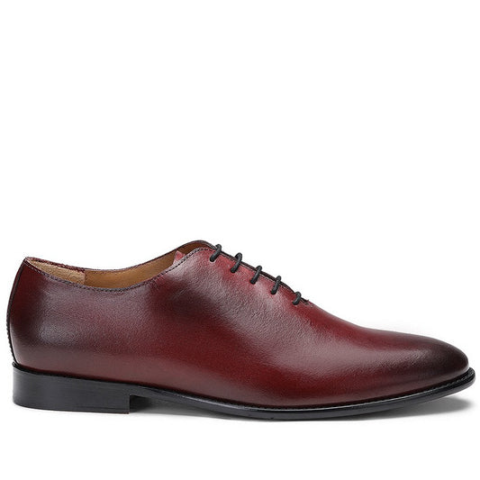 Saint Ethelstan Bordo Leather Oxford Shoes - SaintG