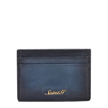 Blue Mens Wallet Set