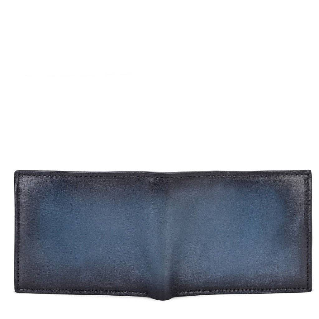 Blue Mens Wallet Set