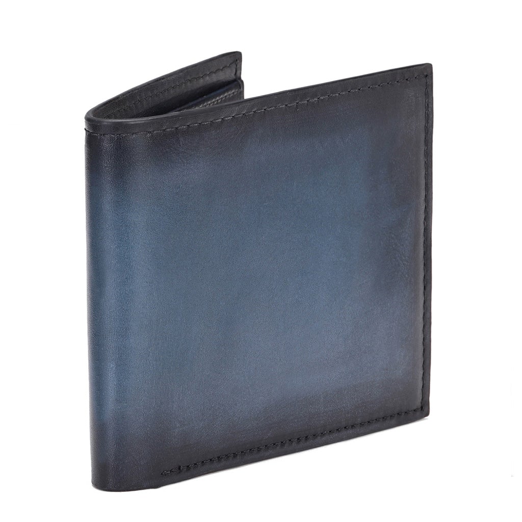 Blue Mens Wallet Set