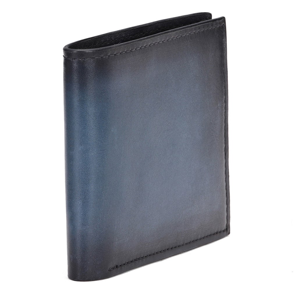 Blue Mens Wallet Set