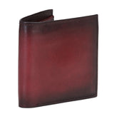 Red Italian Leather Men's Wallet Set - SaintG