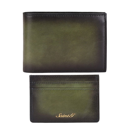 Olive Men's Wallet Set