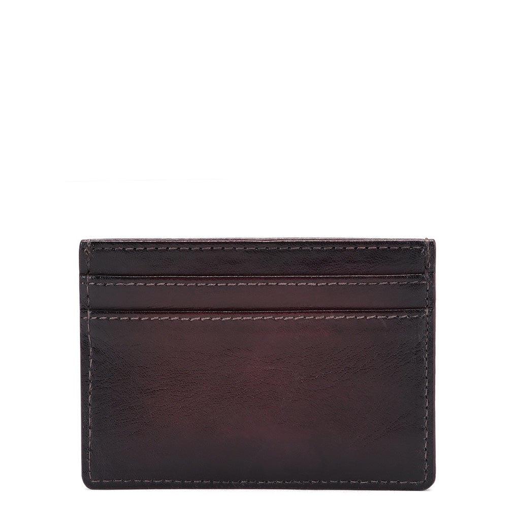 Brown Croco Leather Men's Wallet Set - SaintG