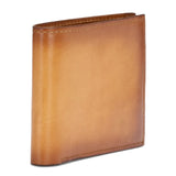 Tan Leather Men's Wallet Set