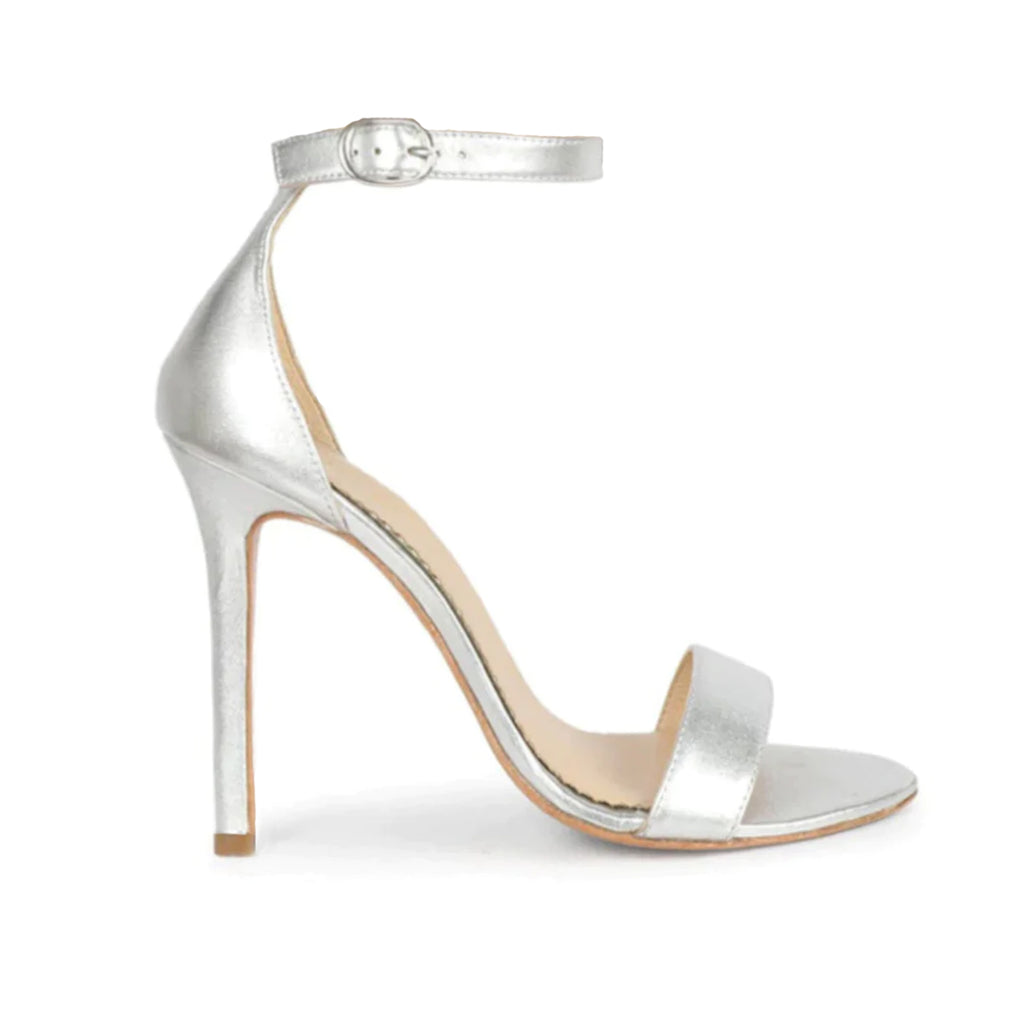 Belted Strap 19 cm Pencil Heel White Platforms | Tajna Shoes – Tajna Club